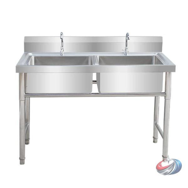 ２槽シンク 大容量で省スペース！使いやすさ抜群のステンレス流し台
