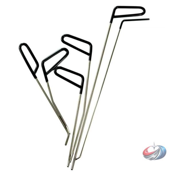 車のへこみ修理キット 板金リペア 凹みリムーバー ピークル ロッド無塗装の簡単修理 自動車のデント修復を手軽に DIYメンテナンスに