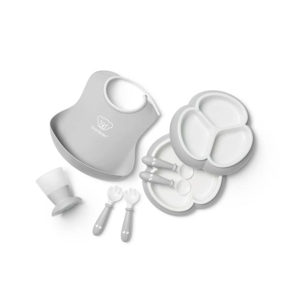 他サイト： ベビービョルン 日本品付 ディナーウェアセット 8pcs グレーの商品画像