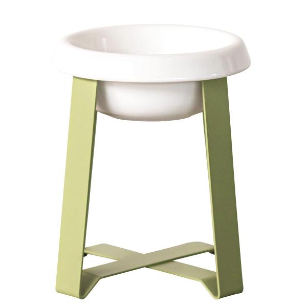 PECOLO FoodStand(Ltall)深型陶器 オリーブ