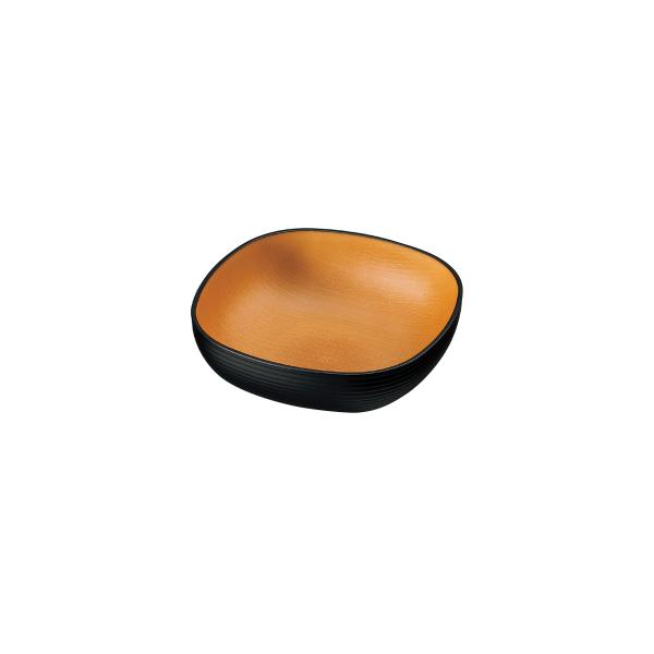 たつみや(Tatsumiya) 砂紋 SQUARE BOWL BLACK サイズ:約W13.5 D13.5 H4 55068