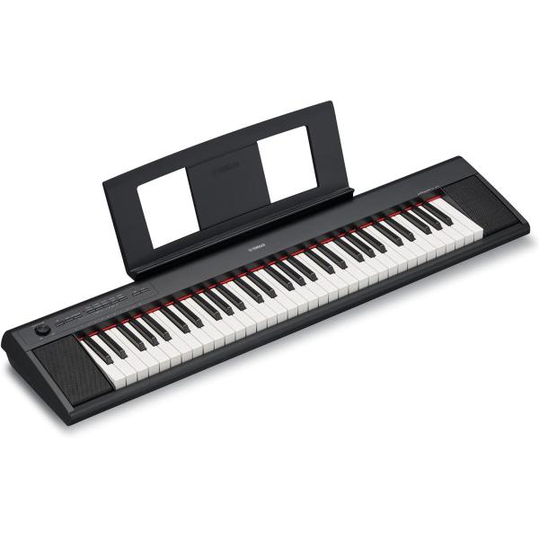 他サイト： ◆新品未開封品◆ヤマハ YAMAHA 電子キーボード 61鍵盤 piaggero ブラック◆NP-12B◆4957812593922◆の商品画像