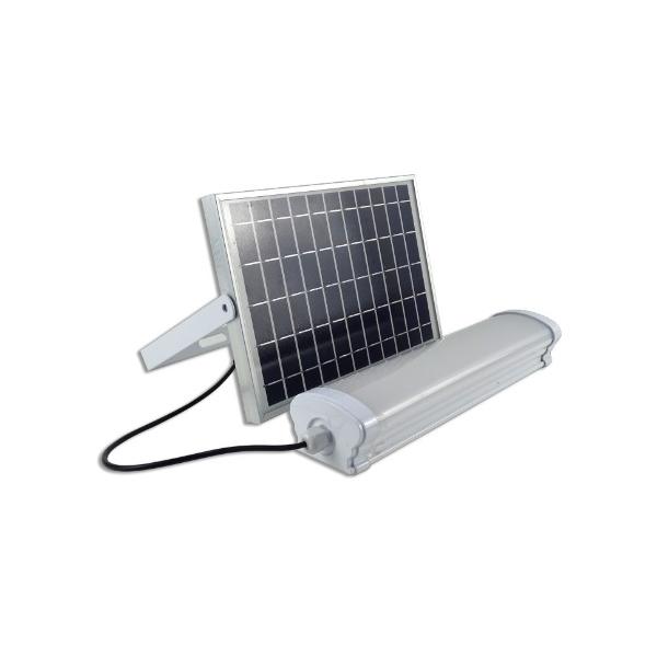 パネル分離型 LEDソーラーライト 蛍光灯型 LEDライト ガーデンライト 防犯 ガレージ 勝手口 屋外 庭 デッキ 防水 dar-jyouyatou