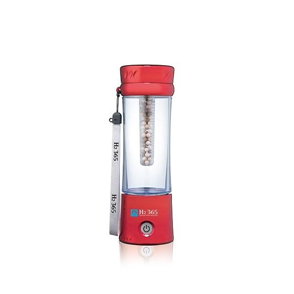 【美品】　E &I ポータブル高濃度水素水製造器　H2 365JP レッド E＆I ELIFE 充電式 携帯型 高濃度 水素水製造器 (レッド) h2365 : 雑貨