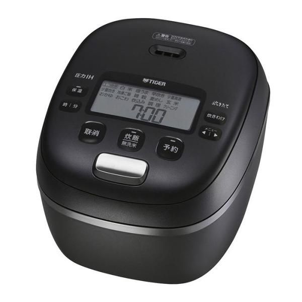 【美品】TIGER タイガー JRI-A100 KM 炊飯器5.5合 タイガー（TIGER） 炊飯器 JRI-A100-KM マットブラック 5.5合炊き 圧力
