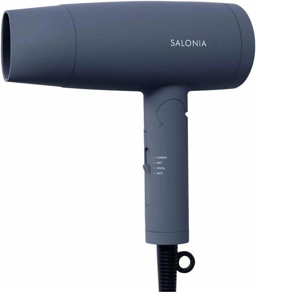 他サイト： ヘアドライヤー 大風量 サロニア SALONIA スピーディーイオンドライヤー SL-013-GR［グレー］速乾 軽量 マイナスイオン　SL-013GRの商品画像