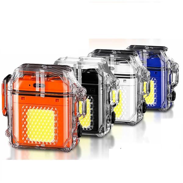 3段階調節可能＆強力LEDライト搭載のスケルトンボディの電熱式USBライター「Cyclops」が降臨！