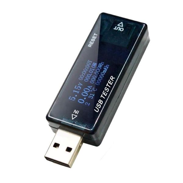 USB dv dv eX^[ `FbJ[ 4-30V 0-5A }[dQC2.0 QC3.0 ώZd d͗ ʓdԌv o tec-usbtest02