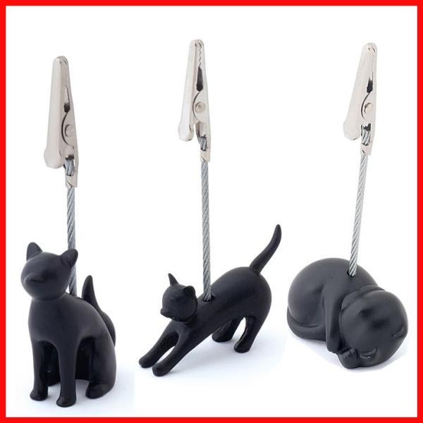 超お買い得!】 クリップ 大きい猫ちゃん3個セット - 文房具 超お買い得!】 クリップ 大きい猫ちゃん3個セット - 文房具
