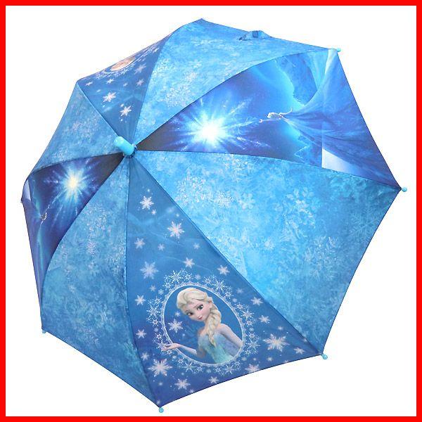 アナと雪の女王 エルサ 傘 キッズ かわいい エルサ転写プリント子供傘50cm ブルー Smk 3626 雑貨屋フリー 通販 Yahoo ショッピング