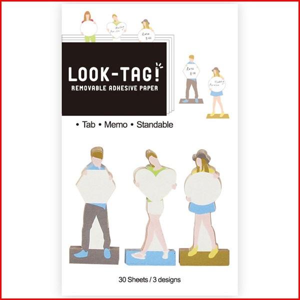 付箋 メモ ルックタグ スティックラベル おもしろ かわいい おしゃれ 文房具 文具 Look プラカード Blue 6個セット Sp Pfbs11 雑貨屋フリー 通販 Yahoo ショッピング