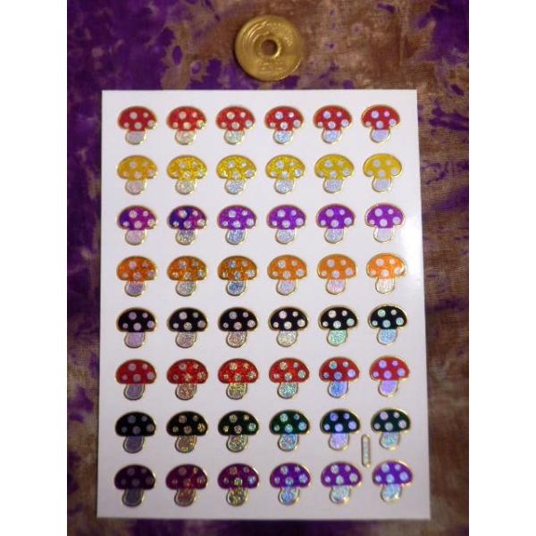 キラキラシール きのこc 紅天狗茸 マッシュルーム Mushroom シンブル 再入荷 ロングセラー T19 1 23 Buyee Buyee Japanese Proxy Service Buy From Japan Bot Online