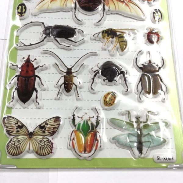 ぷっくりステッカー ぷっくりシール 虫ムシ大行進ステッカーb 昆虫シール 虫シール デコシール カブトムシ 甲虫 クワガタ スズメバチ他 Buyee Buyee 日本の通販商品 オークションの代理入札 代理購入