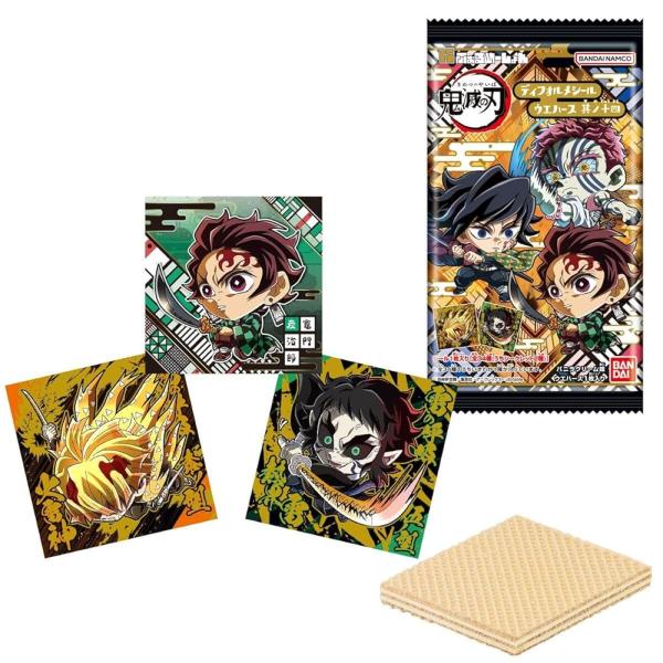 【バラ売り】バンダイ にふぉるめーしょん 鬼滅の刃ディフォルメシールウエハース 其ノ十四 10個  食玩