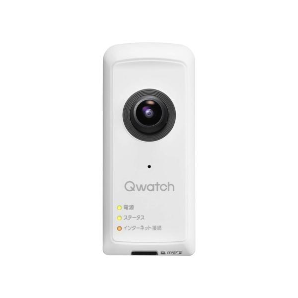 IODATA ネットワークカメラ 日本メーカー (魚眼レンズ/広角180度/パノラマ/スマホ/ペット/子供/見守り/録画/土日サポート/返金保証) Qwatch TS-WRFE
