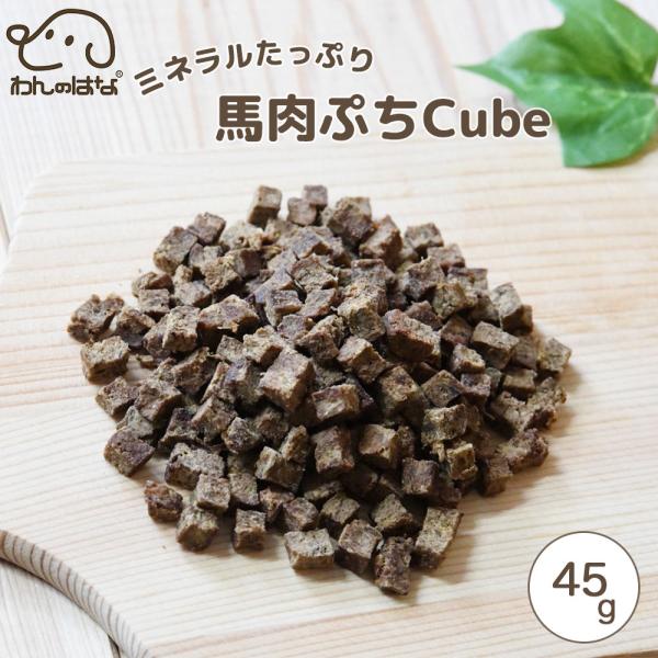 わんのはな ミネラルたっぷり馬肉ぷちcube スタンダードサイズ