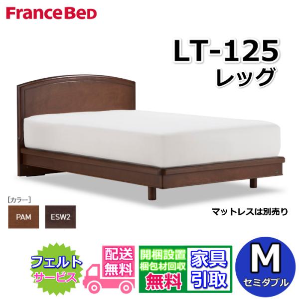 フランスベッド（FRANCEBED） フレーム LT-125F レッグ セミダブル