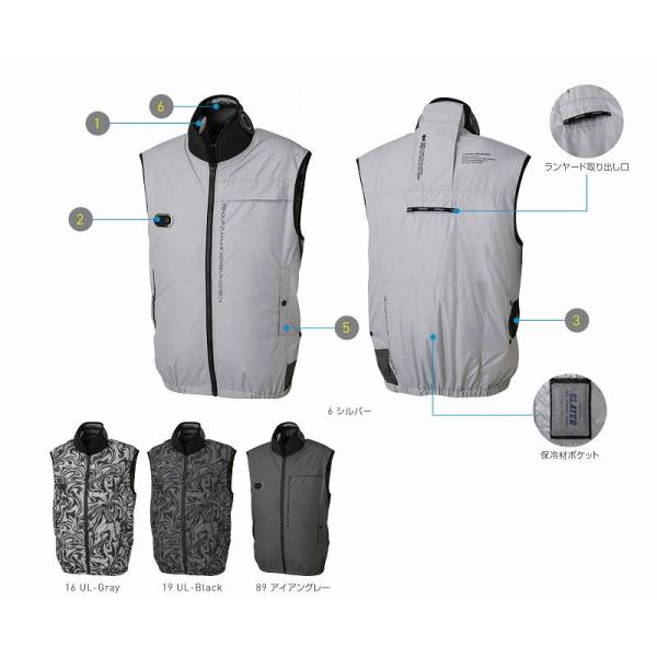 取り寄せ】サンエス ハイブリットクールベスト EF92592S (92592