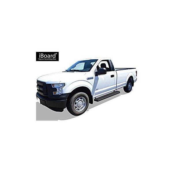 値引のaps Iboard Running Boards 6 Inch Black Custom Fit 15 Ford F150 365日毎日発送okの