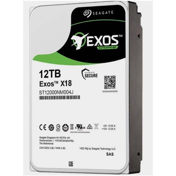 1年保証】Seagate 12TB Exos X18 7200RPM SAS 12Gb/s 3.5