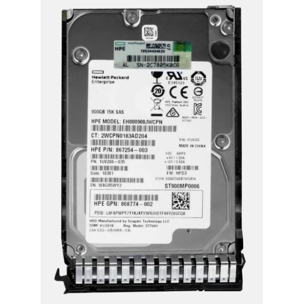 内蔵型ハードディスクドライブ HPE 900GB 10K SAS HDD E60900CEVBL