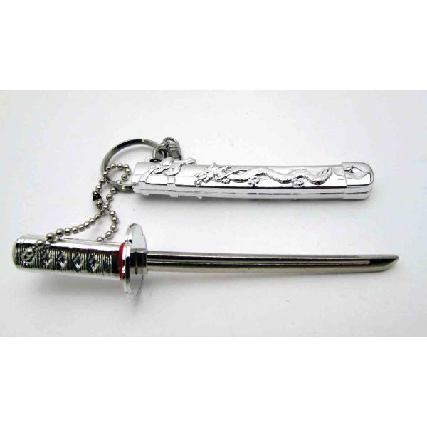 ミニチュア日本刀ペーパーナイフキーホルダー 銀 Buyee Buyee Japanischer Proxy Service Kaufen Sie Aus Japan