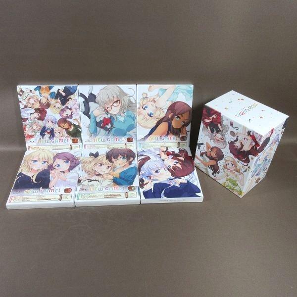 KA684○第1期「NEW GAME! ニューゲーム! Lv.1〜6 初回生産限定版」Blu 
