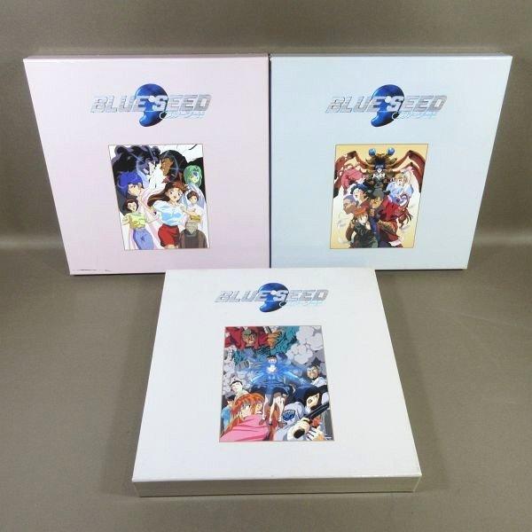 E509●原作：高田裕三「ブルーシード BLUE SEED 1〜13」LD(レーザーディスク)全13巻セット 収納BOX付き