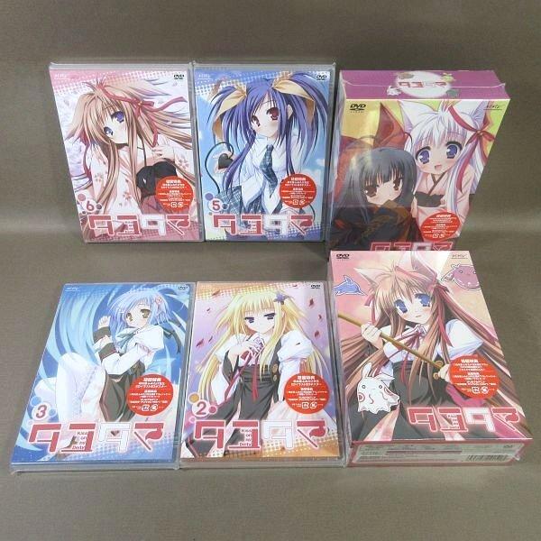 ☆KA746○「タユタマ Kiss on my Deity 初回限定生産 1〜6」DVD全6巻
