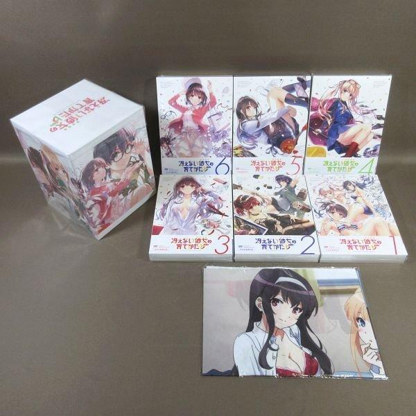 冴えない彼女の育て方♭ DVD全巻(6巻)描き下ろし収納BOX D305○「冴えない彼女の育てかた♭(フラット) 1〜6 完全生産限定版