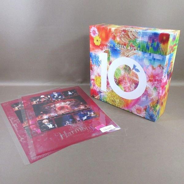 E254○ Mrs.GREEN APPLE「10 (10＆“Harmony”) COMPLETE BOX【CD＋2Blu