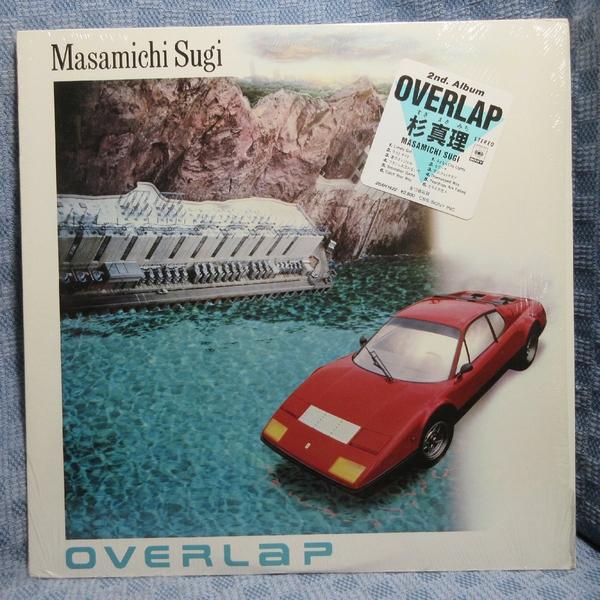 VA473●28AH1422 杉真理「OVERLAP」LPレコード(アナログ盤)