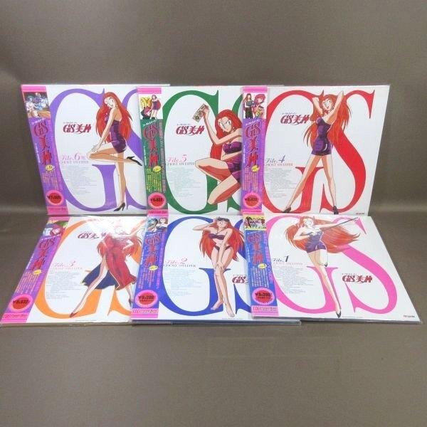 VA474●原作：椎名高志「ゴーストスイーパー GS美神 File.1〜6」LD(レーザーディスク)全6巻セット