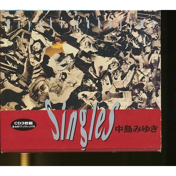 JB037●中島みゆき「Singles」3枚組CD(3CD) /YCCW-10002〜4