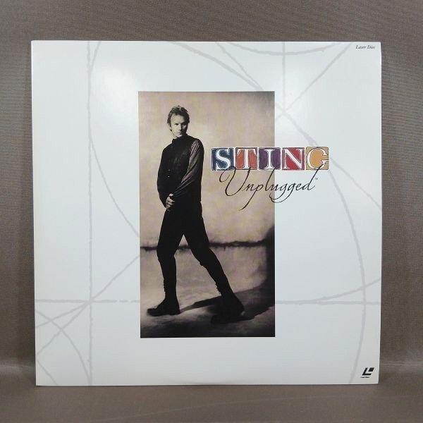 VA507●4400895511 スティング STING「UNPLUGGED」輸入盤 LD(レーザーディスク)
