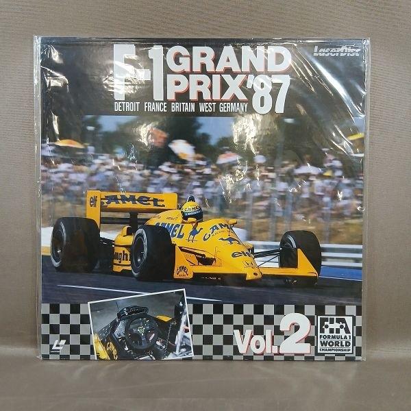 VA507●SC058-6050「F-1グランプリ'87 Vol.2」LD(レーザーディスク)