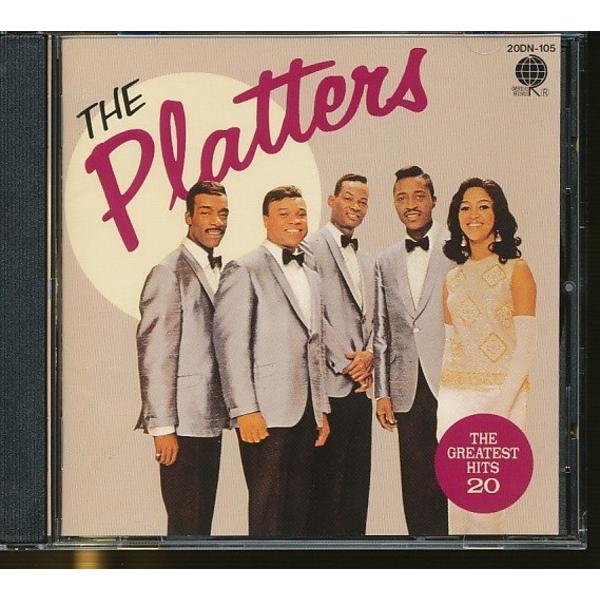 JB056●プラターズ(THE PLATTERS)「グレイテスト・ヒット20」国内盤CD