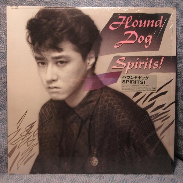 VA509●28AH1905 ハウンド・ドッグ HOUND DOG「SPIRITS」LPレコード(アナログ盤)