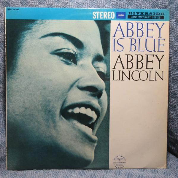 VA512●SR-7016 アビー・リンカーン ABBEY LINCOLN「アビー・イズ・ブルー」LPレコード(アナログ盤) ペラジャケ