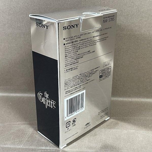 ZC459�����g�p�i�y SONY WALKMAN NW-S785 the GazettE ���f�� �z�\�j�[ �E�H�[�N�}�� / �K�[�b�g ���i�摜4