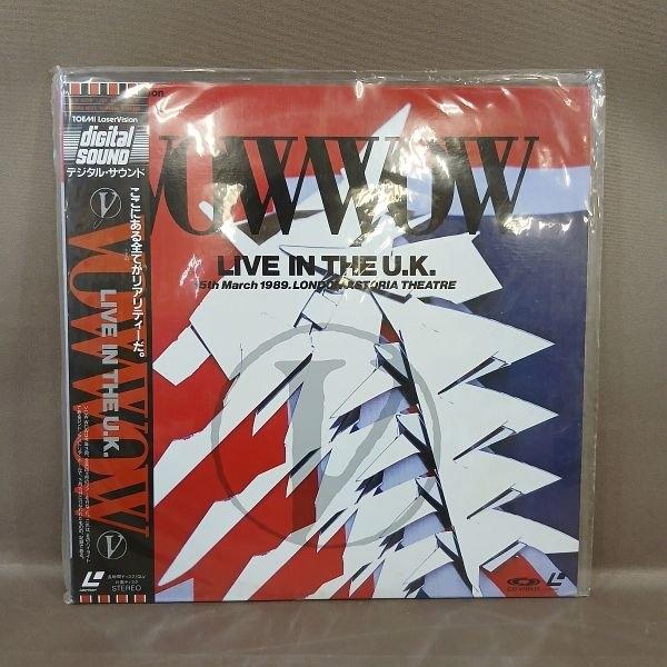 VA546●FV048-1025 VOW WOW ヴァウワウ「LIVE IN THE U.K.」LD(レーザーディスク)
