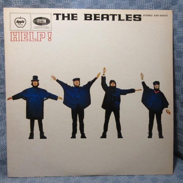 VA551●EAS-80554 ビートルズ BEATLES「HELP！4人はアイドル」LPレコード(アナログ盤)