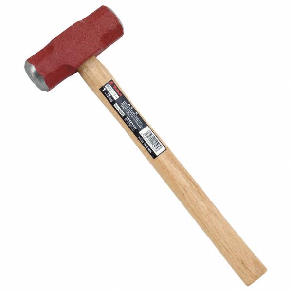 イーバリュー(E-Value) 両口ハンマー 手に馴染む木柄 1.3kg