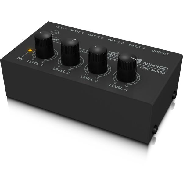 ベリンガー コンパクトミキサー 4チャンネル ミキサー MX400