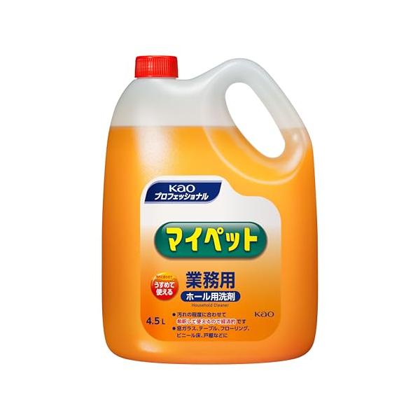 花王(Kao) KAO 【大容量】 【希釈タイプ】 マイペット 4.5L 業務用 掃除用品 ホール清掃 プロフェッショナル・サービス