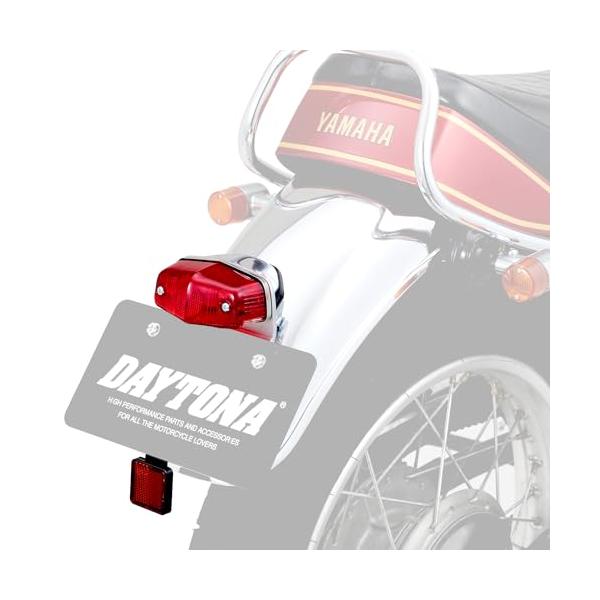 デイトナ(Daytona) SR400/500専用 ボルトオンテールランプキット 車検対応 ルーカステールランプ リフレクターキット付属 21362