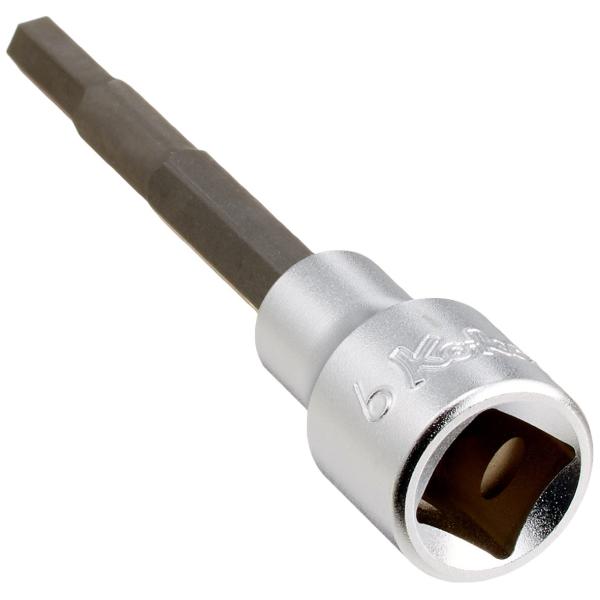コーケン 1/2(12.7mm)SQ. ヘックスビットソケット 全長100mm 6mm 4010M.100-6