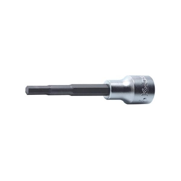 コーケン 1/2(12.7mm)SQ. ヘックスビットソケット 全長100mm 8mm 4010M.100-8
