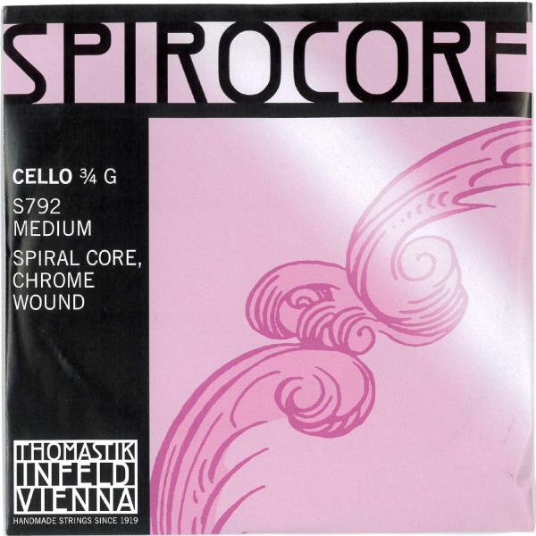 THOMASTIK SPIROCORE チェロ弦 3/4サイズ G線 S792