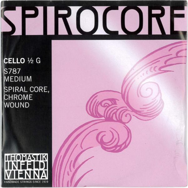 SPIROCORE チェロ弦 1/2サイズ G線 S787